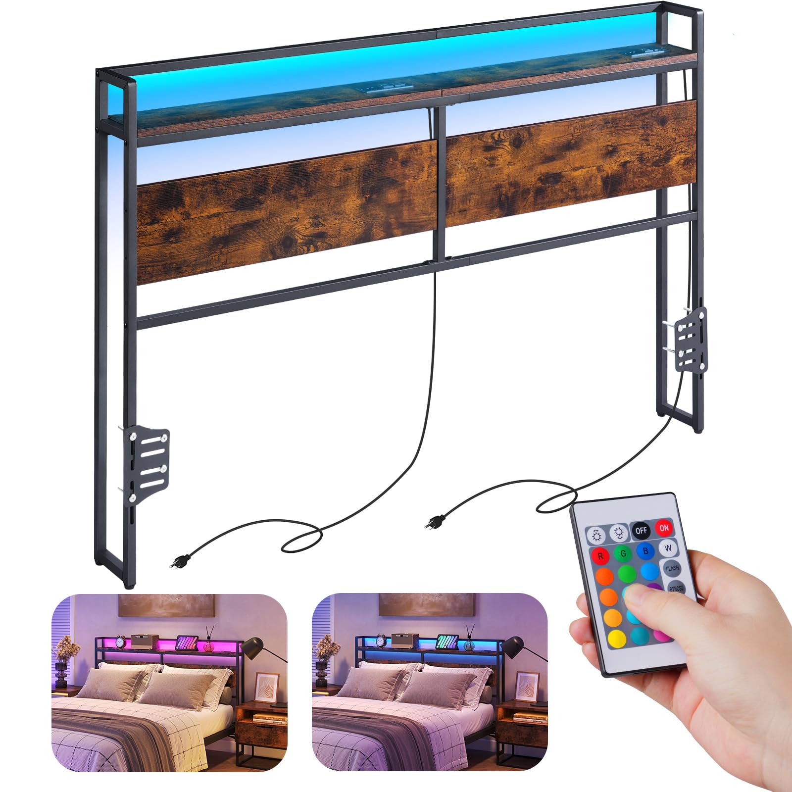 Amazon.com - ELYKEN Headboard for Queen Size Bed, Backboard with